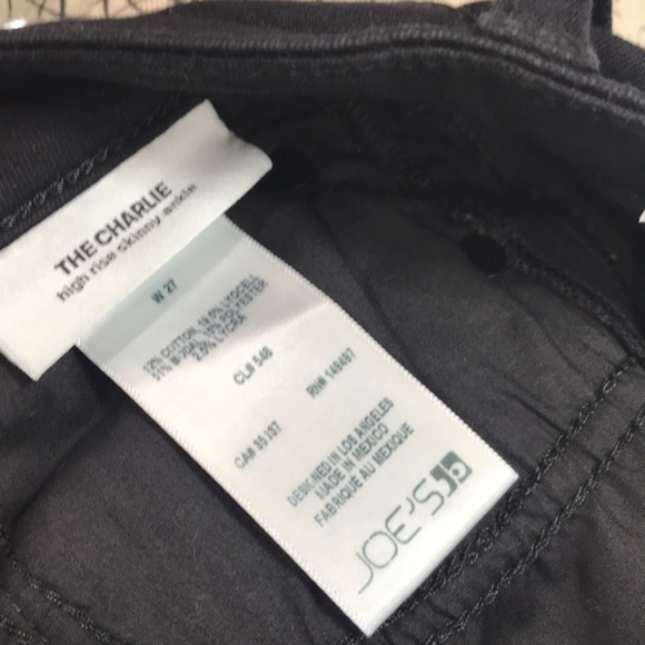 Joe's Jeans The Charlie Side Stripe Skinny Jeans - Picture 6 of 9